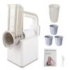 Cordless Electric Rotary Cheese Grater Vegetable Slicer 3 In 1 Handheld Vegetable Shredder Salad