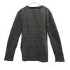 BLACK LABEL CRESTBRIDGE клетчатый трикотаж с длинным рукавом M серый свитер с круглым вырезом Мужской Б/у
