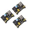 3Pcs Breadboard Power Supply Module Voltage Regulator DC 3.3V 5V Dual Channel Output