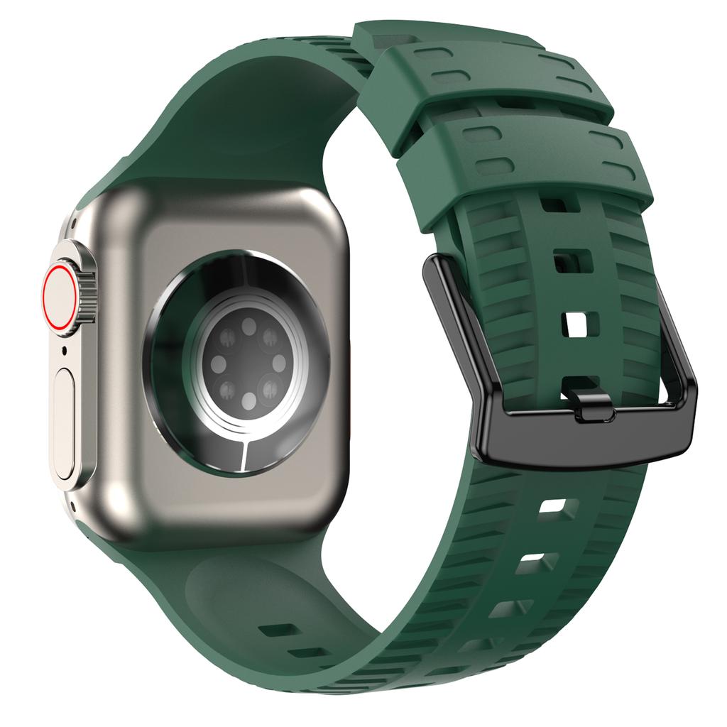 Ремешок с узором в виде шин для Apple Watch Ultra Band 49 мм, 44 мм, 45 мм, 41 мм, 42 мм, 38 мм, силиконовый браслет Correa IWatch Series 8 Se 7 6 5 4