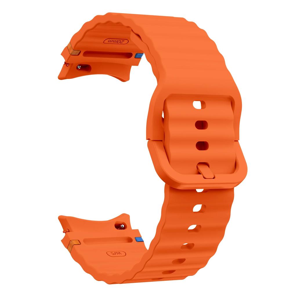 Silicone Strap For Samsung Galaxy Watch 8 7 6 5 40mm 44mm 5Pro 45mm Bracelet For Galaxy Watch 6 8 Classic 43mm 47mm Band