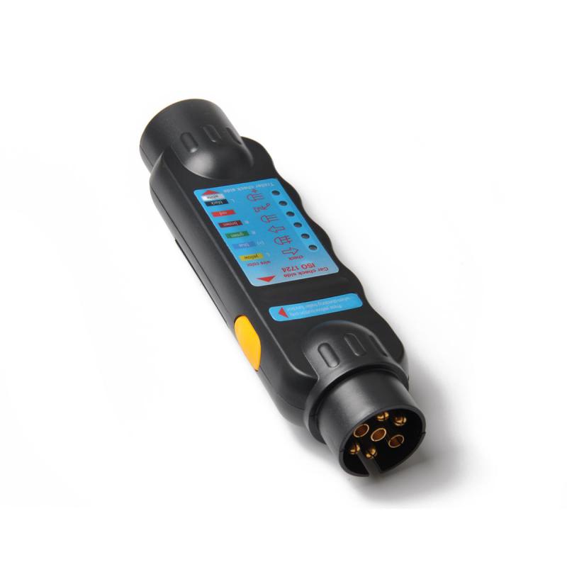 12 В 7-контактный автомобильный и прицепной буксировочный фонарь штекер и гнездо кабель тестер цепи электропроводки