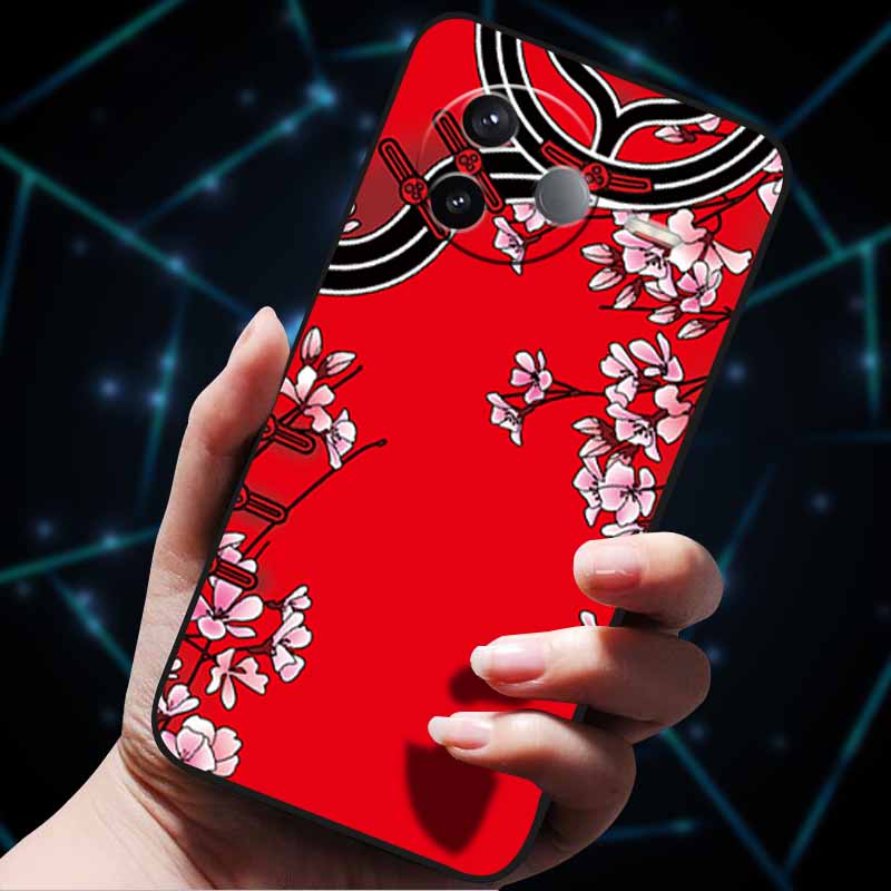 For Xiaomi POCO F7 Ultra Case Xiaomi POCO F7 Pro 3D Flowers Emboss Soft Silicone Phone Cases for POCOF7 Pro Back Cover Coque Bag