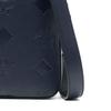 MCM Klassik Letter Combination Embossed Leather Crossbody Shoulder Bag Mini Men bags Navy-Blue MMRESKK02VC001