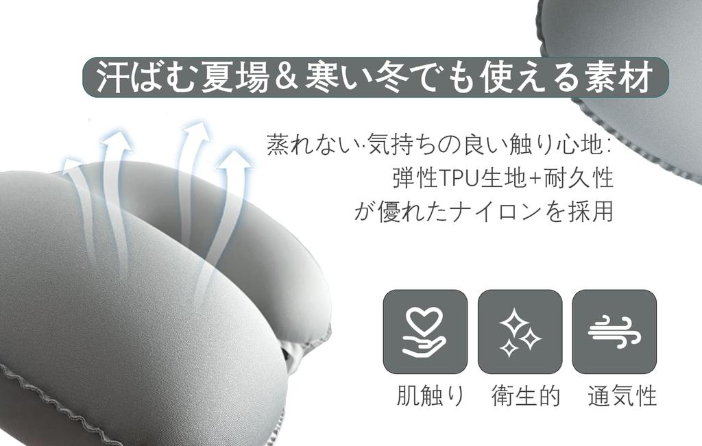 LLAP Шейный Двойной Портативный Шейный Воздушный Шейный Ручной Нажимного Типа Шейный Для Путешествий Чехол для Хранения Включен Подушка, U-образная Подушка, Клапан, Подушка, U-образная,