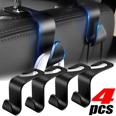 Универсальные крючки для заднего сиденья автомобиля, детали салона автомобиля, сумка для хранения, вешалка для подголовника, подвесной держатель, подшипник 20 кг