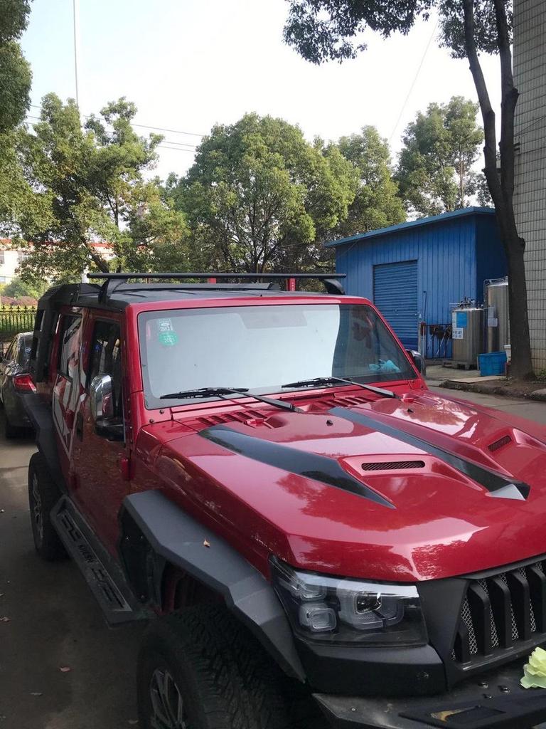 Compatible Roof Rack Crossbars for Wrangler, JLJK, Beijing BJ80, BJ40, and Jimny