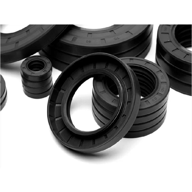 4Pcs NBR Oil Seal Framework Nitrile Butadiene Rubber Gasket Seals for Mechanical Equipment,ID 23mm 24mm 25mm