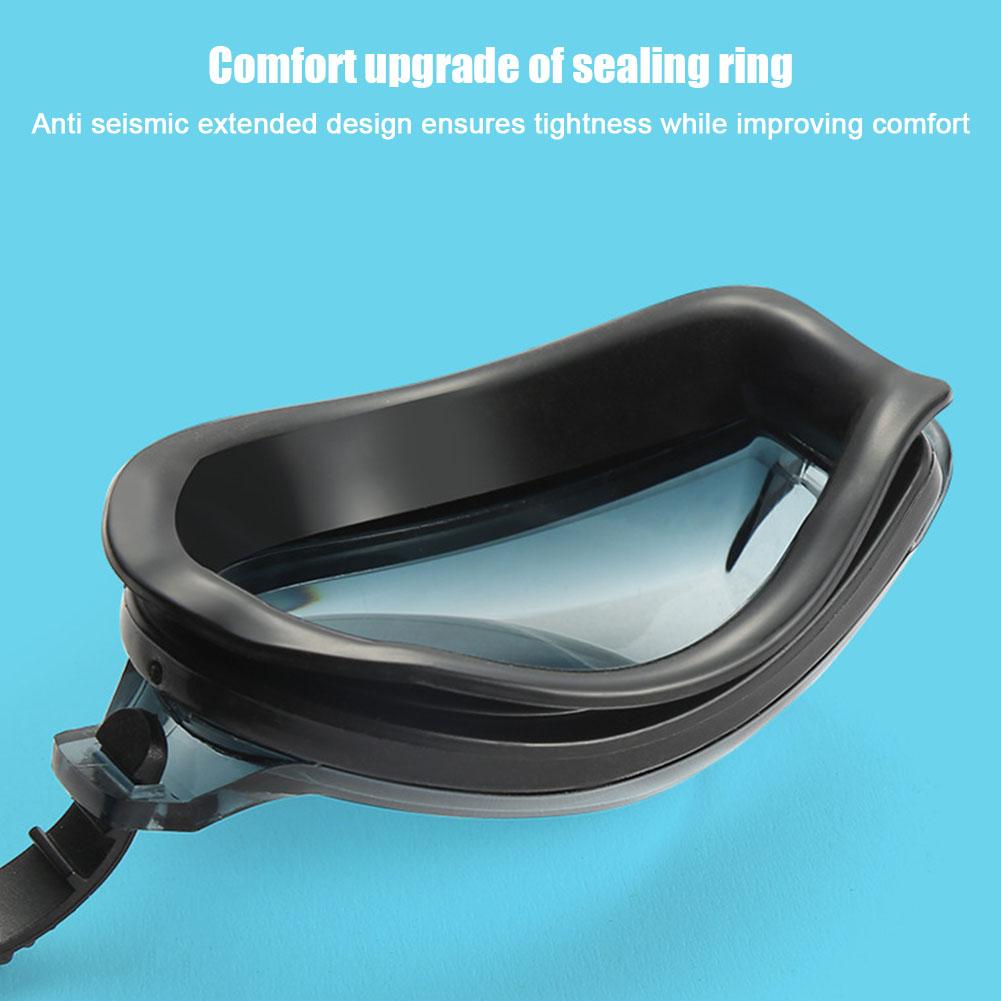 Silicone Goggle Women HD Men's Waterproof and Anti-fog Diving Equipment Small Frame Adult Swimming Glasses for Childre