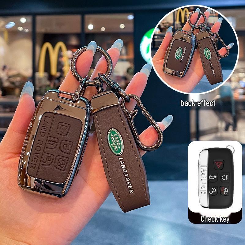 Чехол для ключа Land Rover Evoque L: Подходит для моделей Discovery 6, Range Rover Sport 5, Defender 110, Freelander и Xingmai.