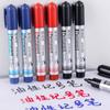 Round Toe Waterproof Quick-Drying Oily Ink Marker Pen Black/Red/Blue Ink Art Marker Student Whiteboards Tile Wall Floor Office