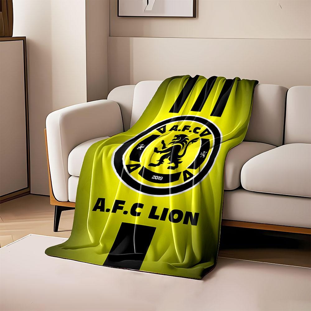 A.F.C Lion Emblem Design print blanket soft and cozy perfect for the living room bed sofa or a nap,gift