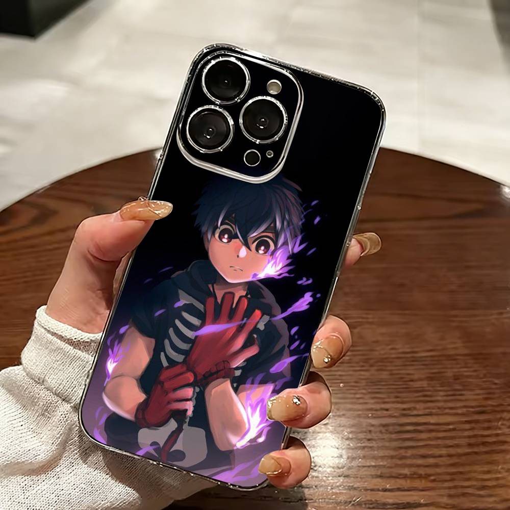K-Kemono Jihen K-Kabane Kusaka Чехол для телефона для iPhone 17 16 15 14 13 12 11 Mini Pro Max Plus Прозрачная крышка