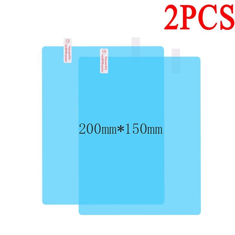 2шт автомобильное зеркало заднего вида, водонепроницаемая пленка для оконного стекла, противотуманная водонепроницаемая наклейка, прозрачная пленка для зеркала заднего вида для грузовиков, автозапчасти