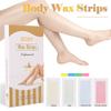 20Pcs Paper Wax Strips Body Eyebrow Waxing Bikini Legs Hair Removal Arms Body