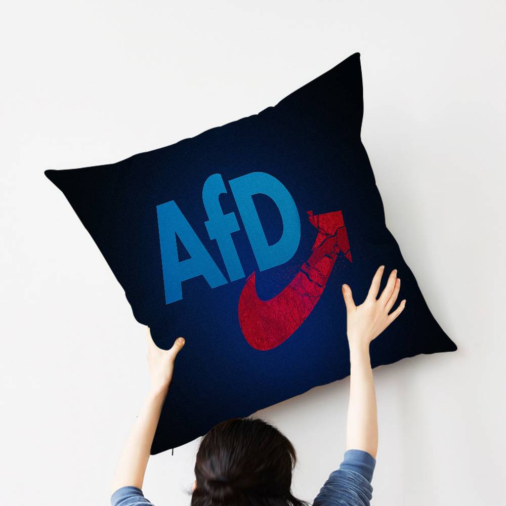 AFD Альтернативный Флаг Германии Подушка Аниме Подушка Подушка для изголовья дивана Чехол для подушки Чехол для подушки 45x45 см Мода