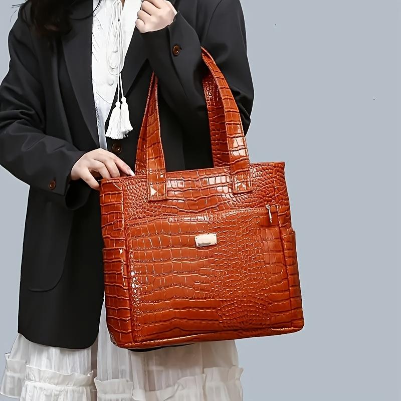 Женская сумка-тоут большой вместимости, сумка через плечо