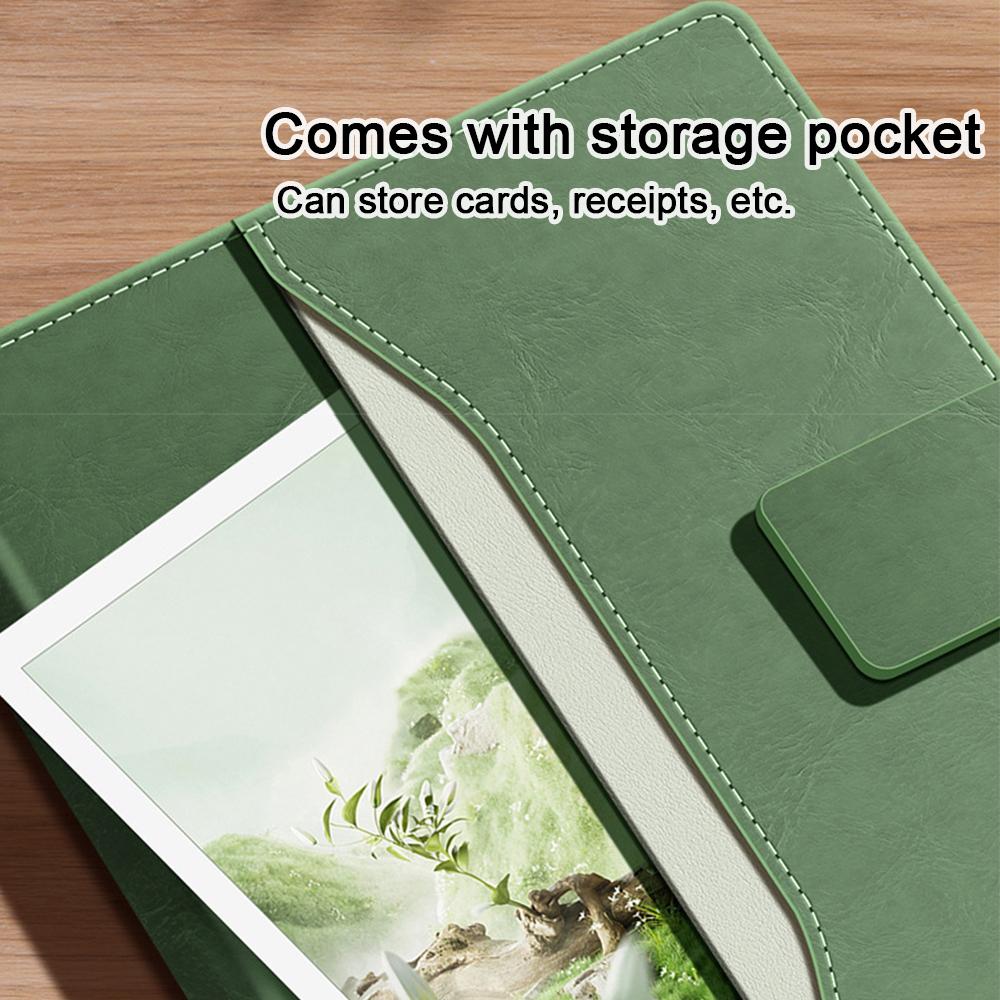 (Логотип можно выгравировать) Кожаный студенческий блокнот формата А5, элитный деловой блокнот с вкладными листами, дневник с пряжкой, протоколы рабочих встреч, дневник путешествий