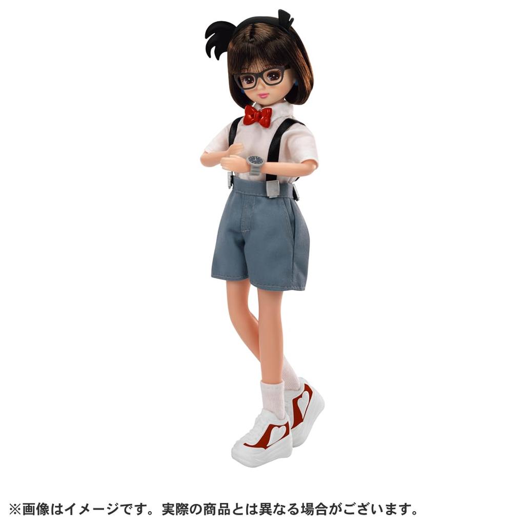 TAKARA TOMY Детектив Конан Эдогава Прекрасная игра понарошку Возраст 3 года и старше Кукла Ликка-чан, Конан, Ликка-чан, Игрушка для переодевания,