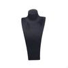 Necklace Bust Display Stand Jewelry Holder Photo Prop, PU Leather Selling Storage Rack Shop