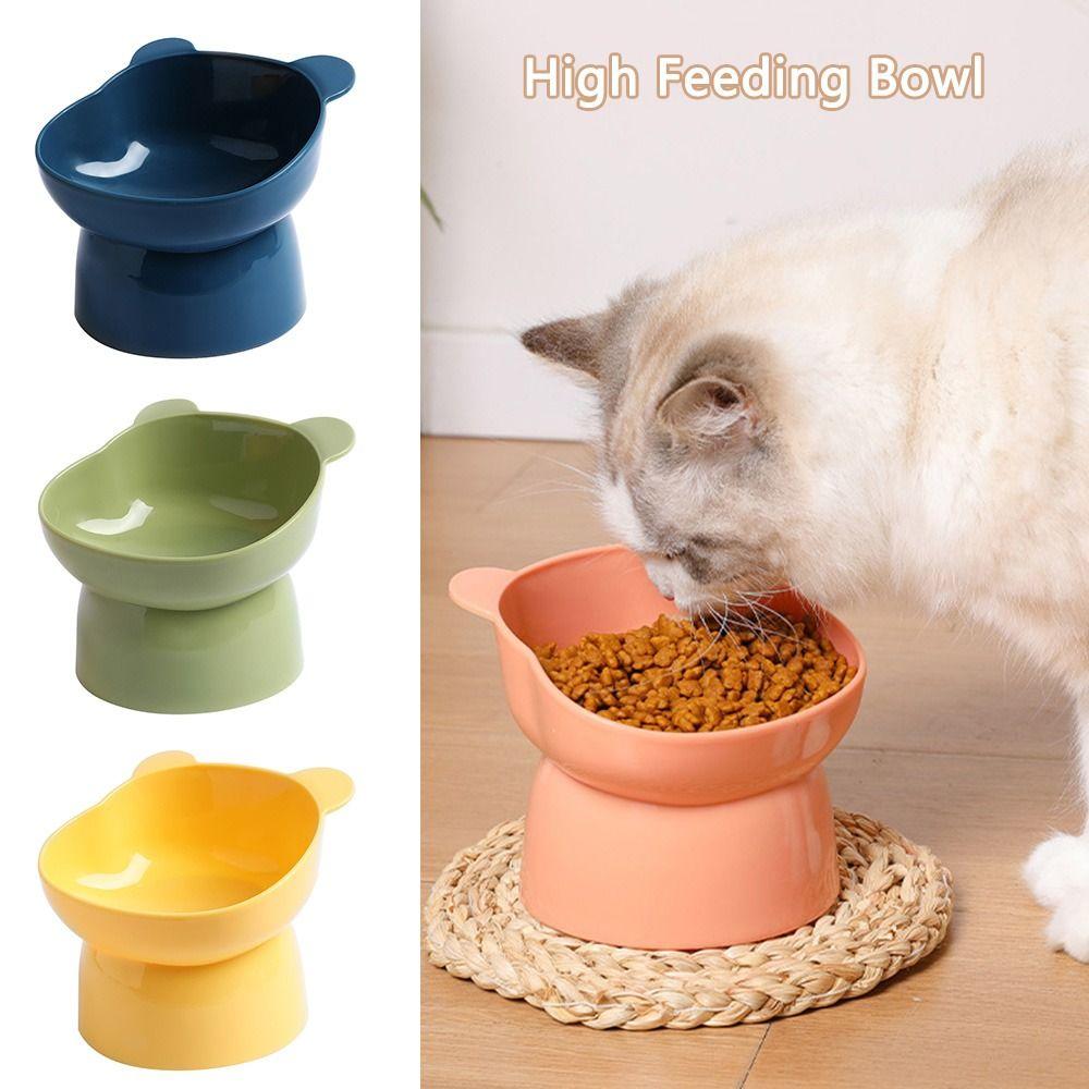Home Feeding Cup Feeder Protects Cervical Vertebravels High Feeding Bowl Elevated Bowl Pet Bowl