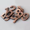 1 PC 0-9 Numeral  ABS Plastic Self-adhesive Door Plates Address Sign Room Number Digits Sticker