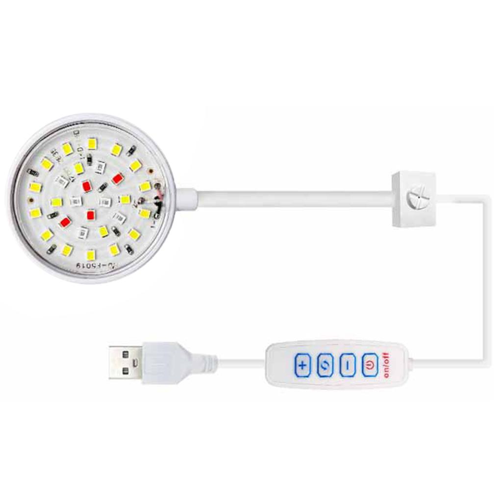 Аквариумный светодиодный светильник 5 Вт/7 Вт светодиоды для аквариумов с морской водой, пристегивающиеся коралловые аквариумы, аквариумный светильник с зажимом, регулируемый шланг