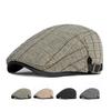British Retro Berets for Men Newsboy Caps Spring Autumn Plaid Beret Gatsby Painters Hats Driver Ivy Hat Gorro Hombre Boina