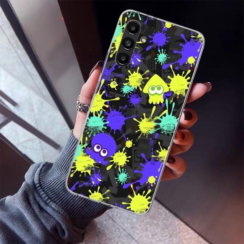 Game S-Splatoons Phone Case For Samsung Galaxy A17 A16 A15 A14 A13 A57 A56 A55 A54 A53 A37 A36 A35 A34 A33 A26 A25 A24 A23 Galax