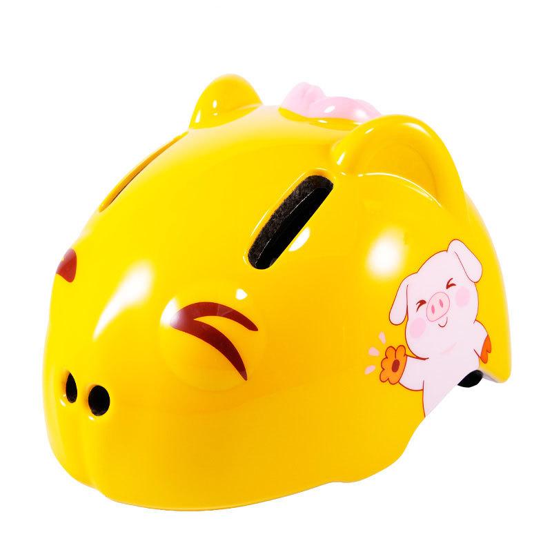 New children's sports helmet cartoon creative pattern custom bicycle balance bike roller skating cycling helmet manufacturer