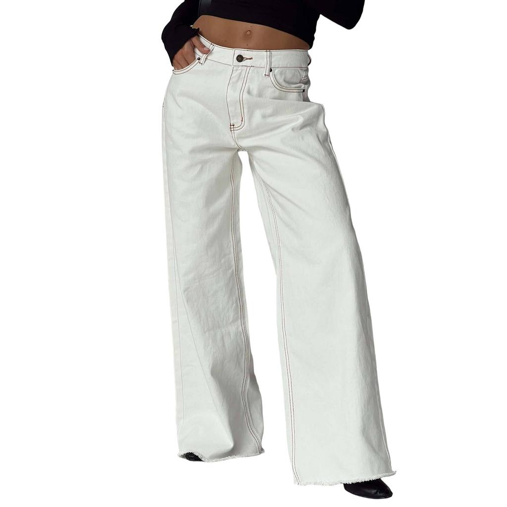 Женские мешковатые джинсы в стиле хип-хоп, широкие джинсы со средней и низкой талией, свободные джинсы-бойфренды, винтажные джинсовые брюки