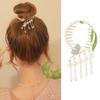 Новая мода заколки для волос булочка со стразами заколки для волос цветы жемчуг кисточка пряжка «хвощ» держатель для хвоста для женщин аксессуары для волос YSL