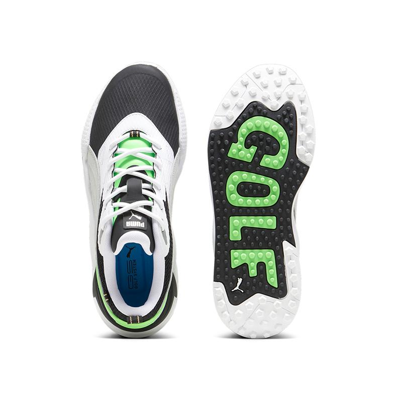 Puma GS-X Efekt Mid Мужские Гольф-Кроссовки Гольф-Обувь Черный Зеленый 37920704
