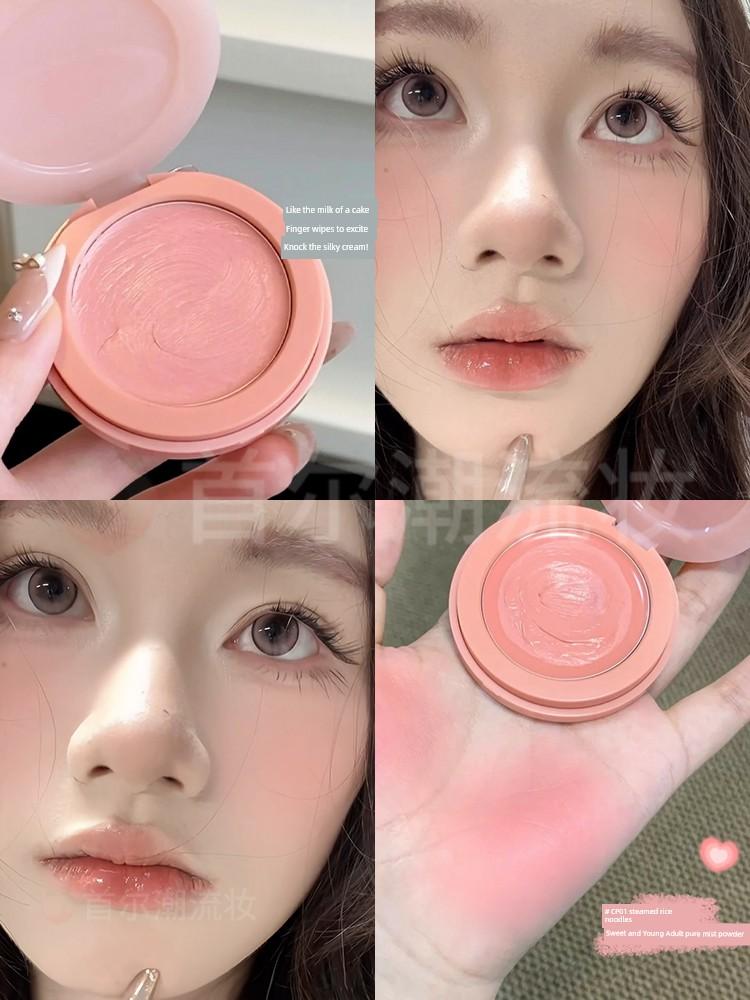 Into You Melting Blush Cream Korean Style Shimmering Color for a Dewy Skin Pure Pink Natural Look for Daily Use Authentic Product