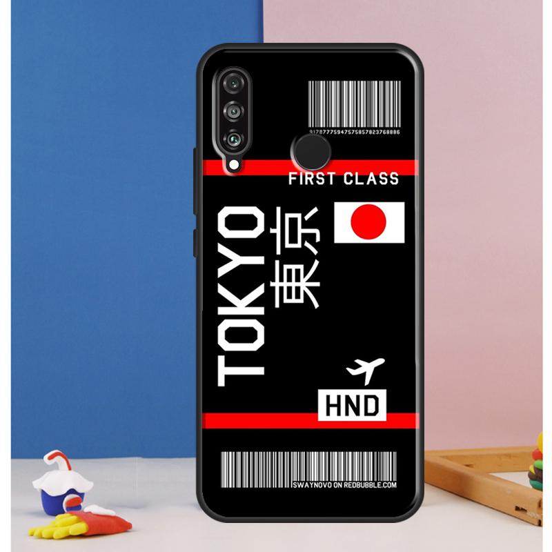 Посадочный талон Авиабилет Для Huawei Nova Y90 Y70 Y60 Y72 Y61 Y91 12s 12i 11i 7i 8i 9 10 SE P60 Pro P30 P40 Lite Чехол