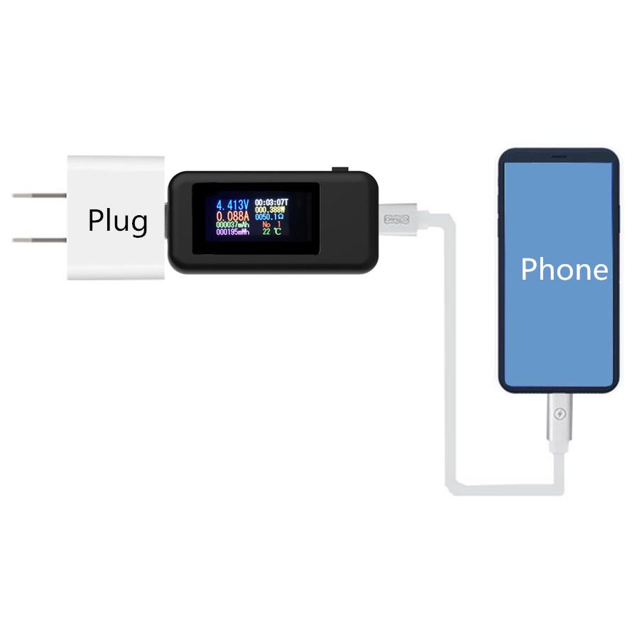 10 в 1 Цифровой дисплей DC USB Тестер Тока 4-30 В Вольтметр Таймер Амперметр Цифровой Монитор