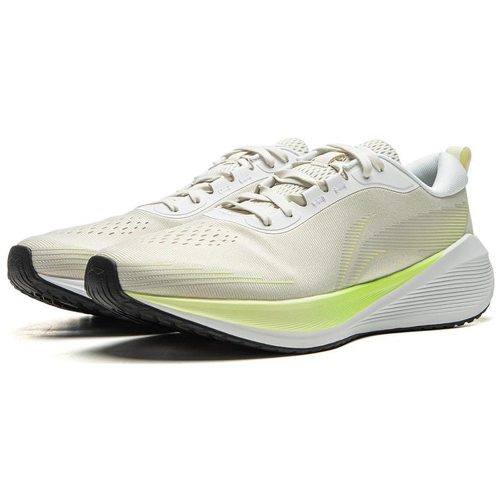 Кроссовки Li Ning Tread Wind удобные универсальные амортизирующие нескользящие низкие кроссовки мужские бежевые AGLU321-2