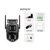 360° Dual-Screen Wireless Camera with Night Vision for Home and Outdoor Use