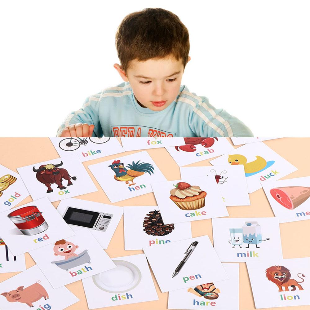 Letter Learning Wooden Puzzle Game Alphabet Spelling Game Letter Spelling Block English Words Card