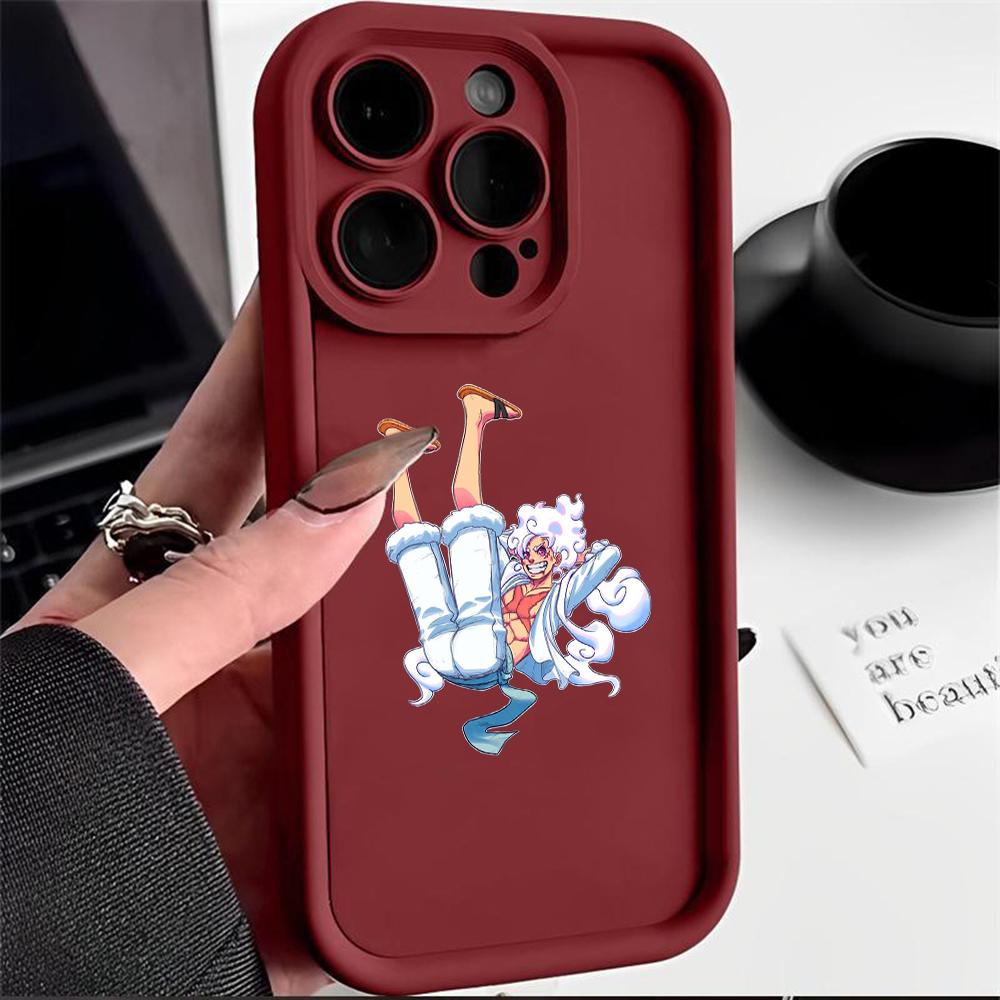 Ae91 Защитные чехлы для телефона One Piece для Xiaomi Poco X5 M6 Redmi Note 13 12 11 Pro 13C 12C A3 9 10 12S Задняя крышка из ТПУ 'Ангельские глазки'