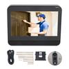 Видеоглазок-домофон WiFi 1080P Обнаружение движения 4,3-дюймовый ЖК-дисплей Цифровой дверной глазок