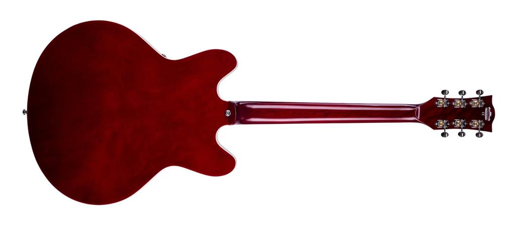VOX Electric Guitar with 3 Single PUs Bobcat S66 Cherry Red Semi-Hollow