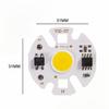 RnnTuu Y32 COB LED Chip Lamp Matrix AC 220V 3W 5W 7W 9W 12W For Floodlight Spotlight No Need Drive Projector Light Bulb Beads