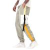 Повседневные спортивные брюки мужские свободные длинные вставки фитнес бег тренировочные брюки
