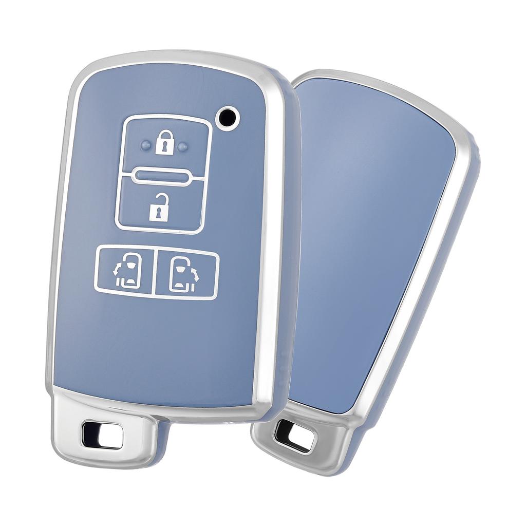 Чехлы из ТПУ для автомобильных ключей Toyota Alpard Vellfire HV Noah Voxy Esquire Sienta, 4 кнопки, Защитный чехол для умного брелока