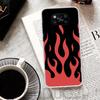 Cool Green Red Flame Fire Cover For Xiaomi Poco X6 X7 X5 Pro X4 Gt X3 Nfc F6 Phone Case F5 F4 F3 F2 F1 M5S M4 M3 Print Shell Hou