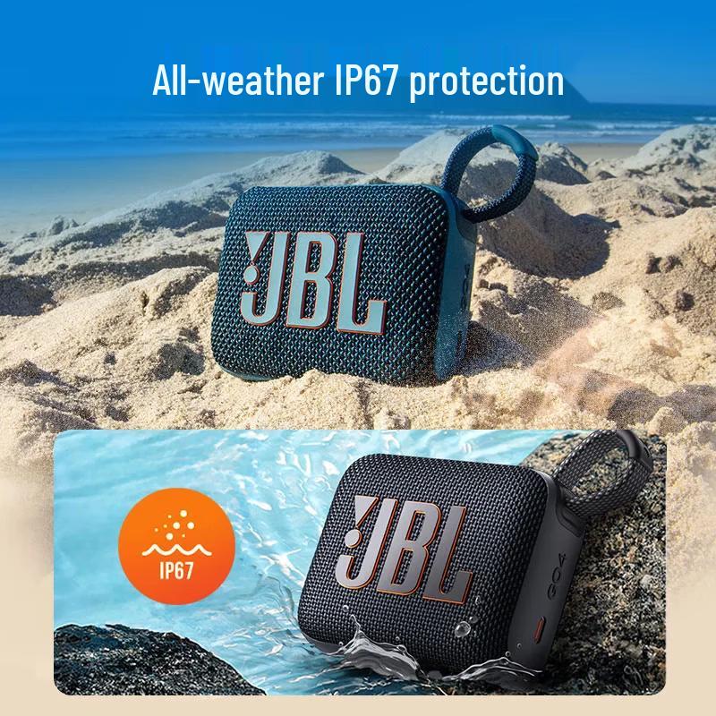 JBL Портативная Bluetooth-колонка GO4, штекер CN (адаптер в комплекте)