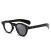 New Oval Sunglasses For Women & Men Light-Sensitive Pc Frames Trendy European & American Style Shades