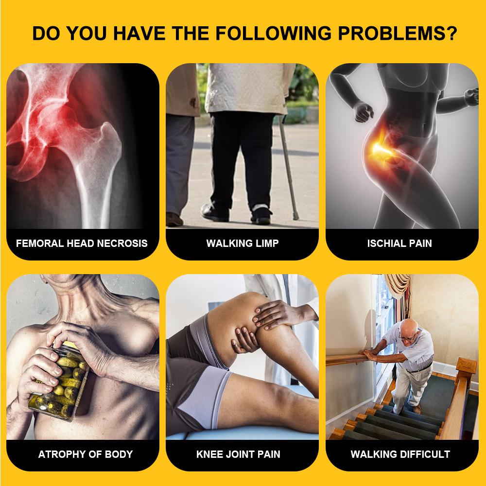 8pcs/bag Plaster Application of Bee Sciatic Patch Alleviates Sciatic Nerve Discomfort