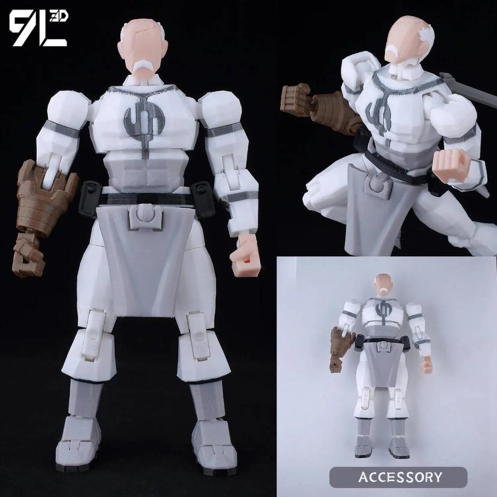 9L3D Dummy13 Lucky13 Непобедимый Мальчик Предательство Аниме Многосуставные Механические Конечности Фигурки Действия Молодежь Титан13 Боевые Игрушки Подарки